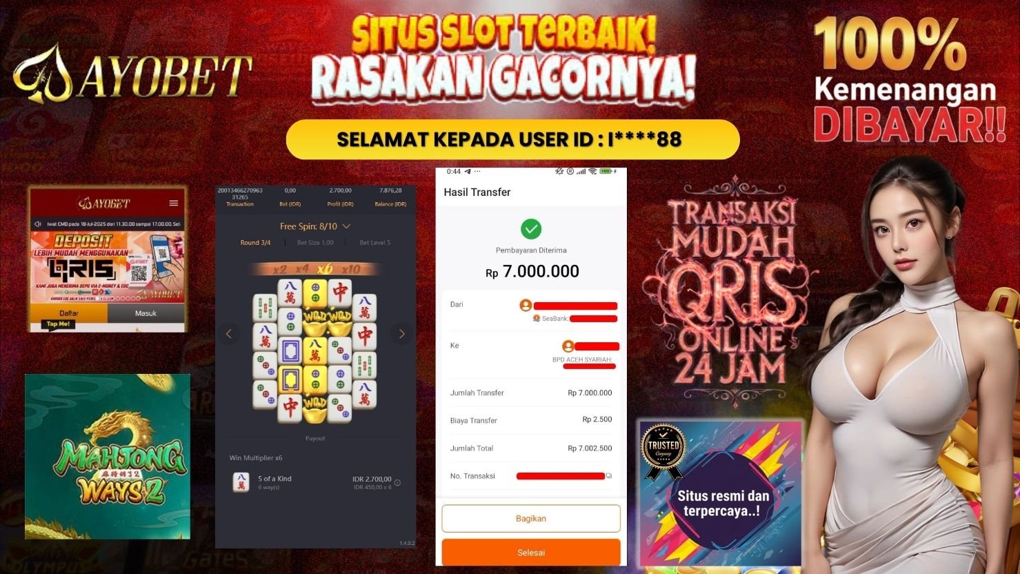 AYOBET JACKPOT SLOT MAHJONG WAYS 2